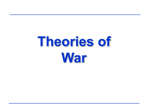 Theories of War