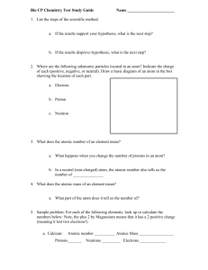 Bio K Chemistry Study Guide