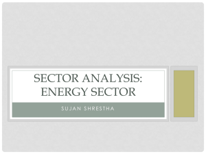 Sector Analysis: Energy sector