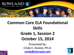 Rowland Gr 1 Session 2-Oct 2014-share