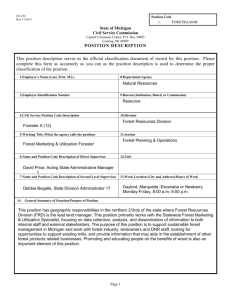 CS-214 Position Description Form