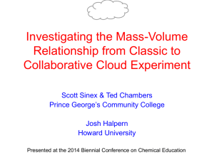 Investigating the Mass-Volume Relationship from Classic to