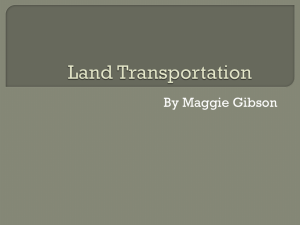 Land Transportation Powerpoint