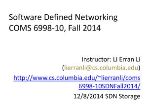 SDN Storage