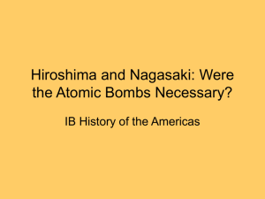 Atomic Bomb - George Washington High School