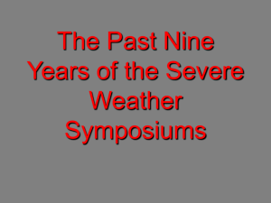 Reflections on the first 9 years of the Symposium