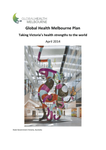 Global Health Melbourne Plan (DOCX 2638.68 KB)