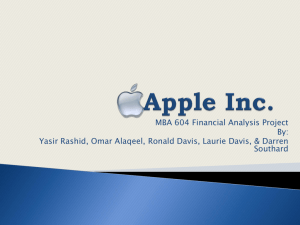 Apple Inc. - Yasir's Website