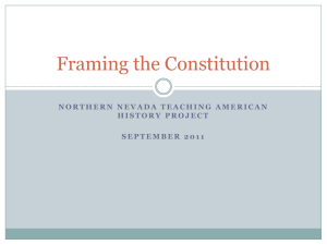 Constitution framing (September 2011)