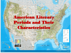 American Literary Periods and Their Characteristics