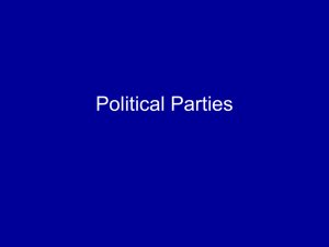 Political Parties - University of San Diego Home Pages