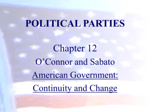 political parties - Shannon Burghardt
