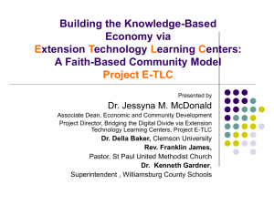 Building the Knowledge-Based Economy via Extension Technology