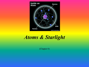 C06: Atoms & Starlight