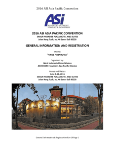 2014 ASI Asia Pacific Convention - Seventh