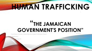 JTA Human Trafficking Forum - Permanent Secretary's Presentation