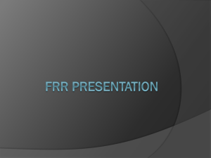 FRR Presentation - Spring grove rockets