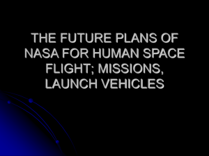 the future plans of nasa for human space flight