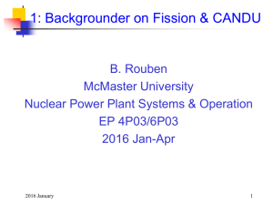 Backgrounder on Fission