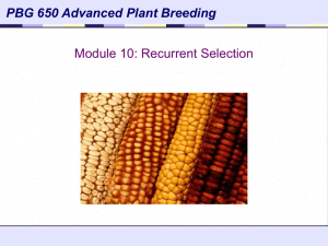 M10_RecurrentSel - Crop and Soil Science