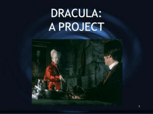dracula: a project