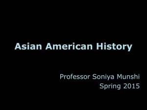 Asian American History