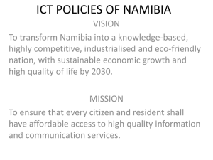 ict policies of namibia - National Computer Board