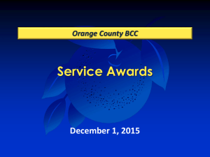 2015-12-01 Presentation Employee Service Awards
