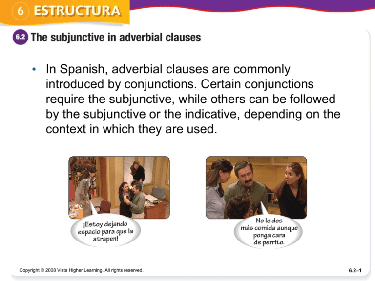 Subjunctive In Adverbial Clauses