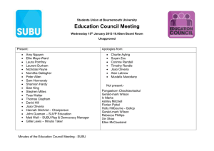 Students Union at Bournemouth University