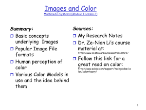 Images and Color