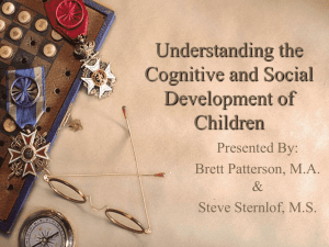Understanding the Cognitive and Social