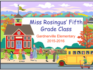 School PowerPoint - Gardnerville Elementary School