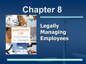 Legally Managing Employees