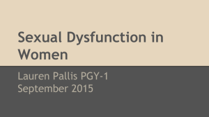 Sexual Dysfunction ppt