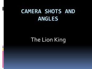 Task 2: Camera Shots and Angles