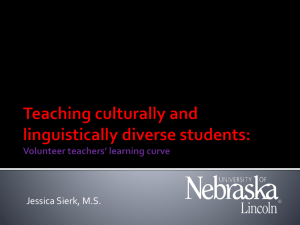 Teaching culturally and linguistically diverse students