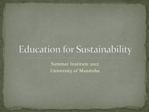 d ed for sus day 4 2012 - educationforsustainability2012