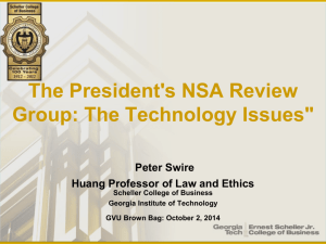 The President's NSA Review Group