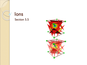 formation_of_ions - Leo Hayes High School