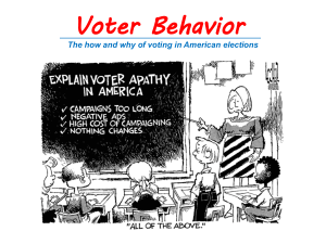 Voter Behavior