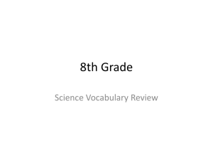 File 8th Grade Science Vocabulary Review GAME!.