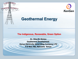 Aspects affecting Geothermal Development