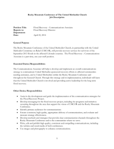Communications Associate Job Description 4-22-14