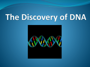 The Discovery of DNA (Shannon Hill).