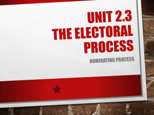 Electoral Process - West Ada School District
