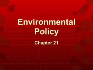 Environmental Policy - Currituck County Schools
