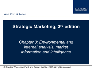 Strategic Marketing, 3 rd edition