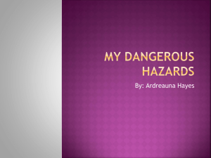 My Dangerous Hazards