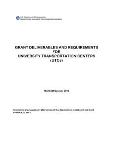 [For the convenience of grantees who currently hold a UTC grant